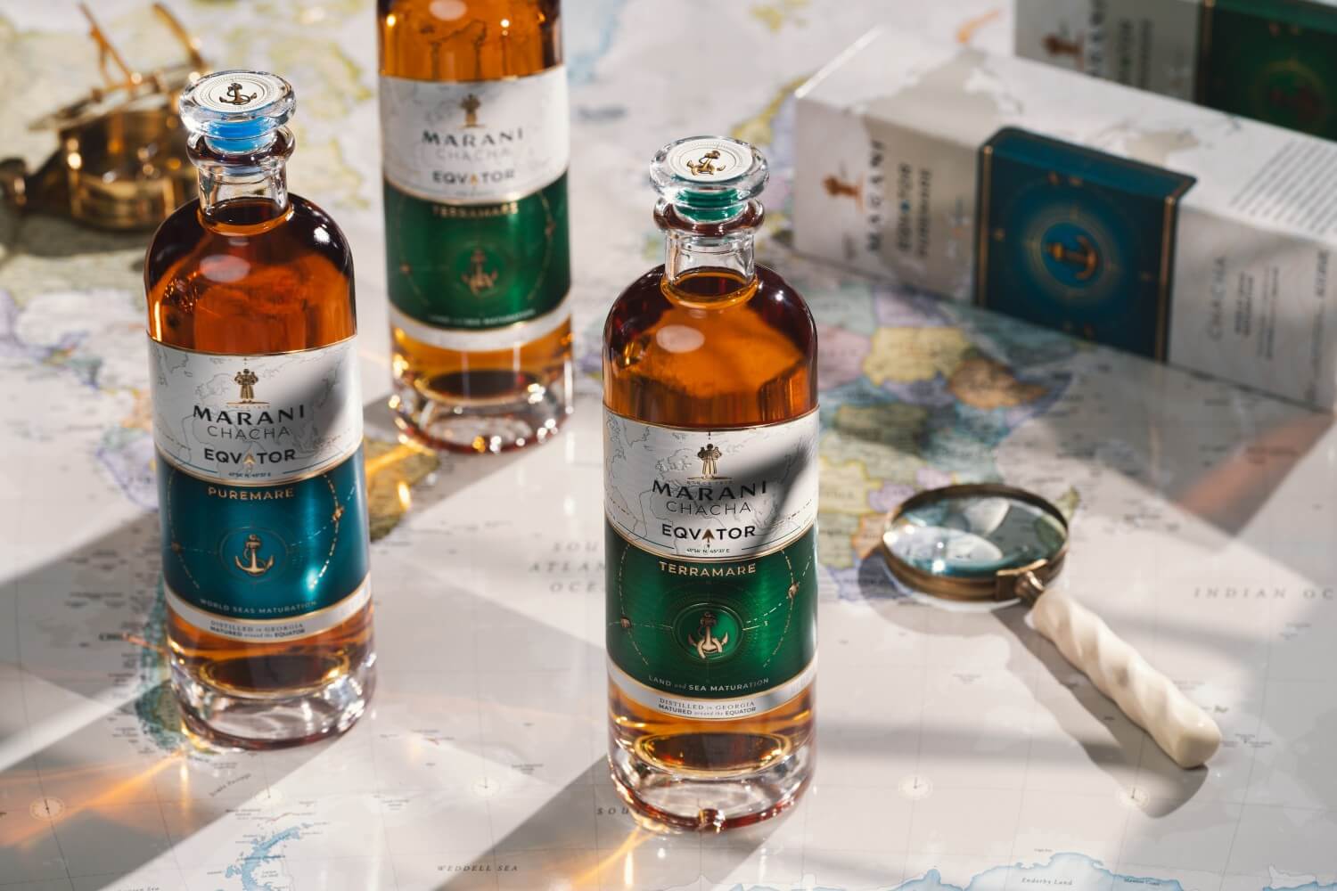 Marani Chacha EQVATOR - The very first chacha aged on the sea